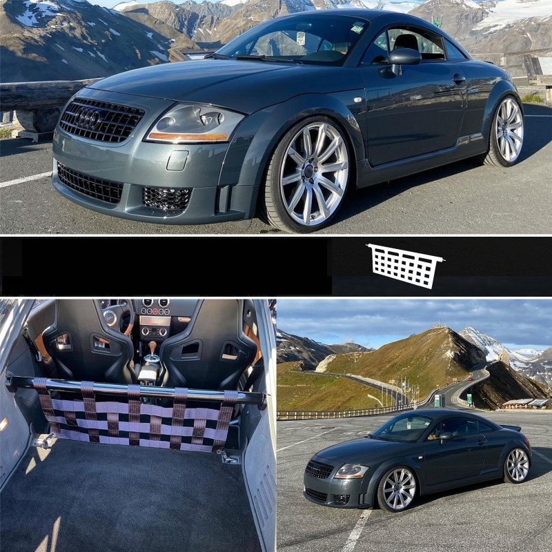 Clubsport Set - Strebe mit Netz für Audi TT 8N